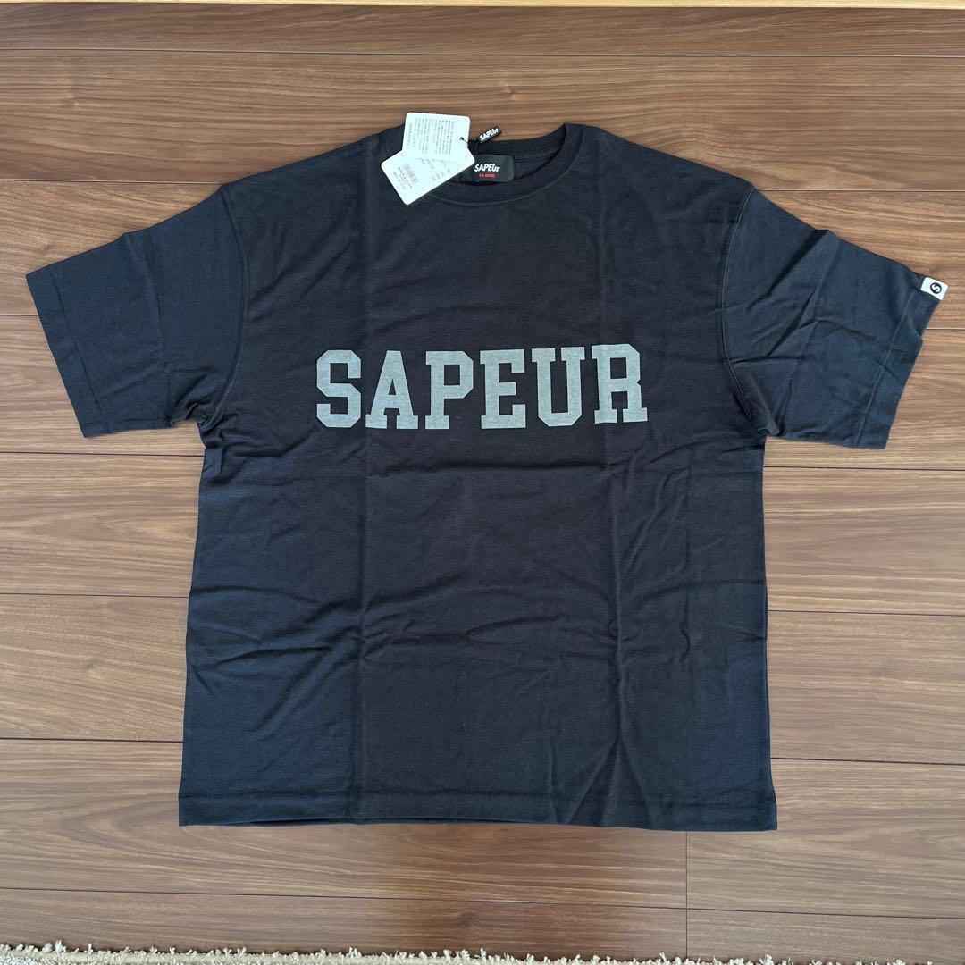 SAPEUR ブラック Tシャツ XL