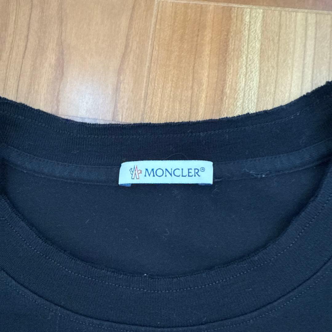 【美品】MONCLERモンクレール GENIUS 黒ブラック TシャツMサイズ