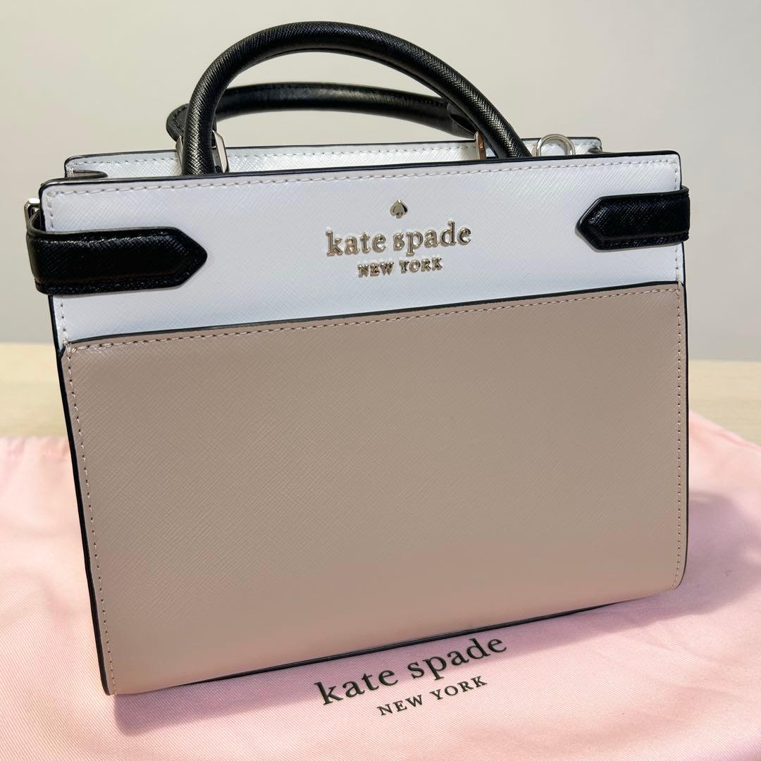 【未使用】kate spade ステイシー カラーブロック スモール サッチェル