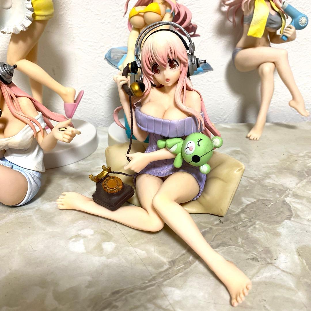 すーぱーそに子 生活密着取材 フィギュア ６体 まとめ売り