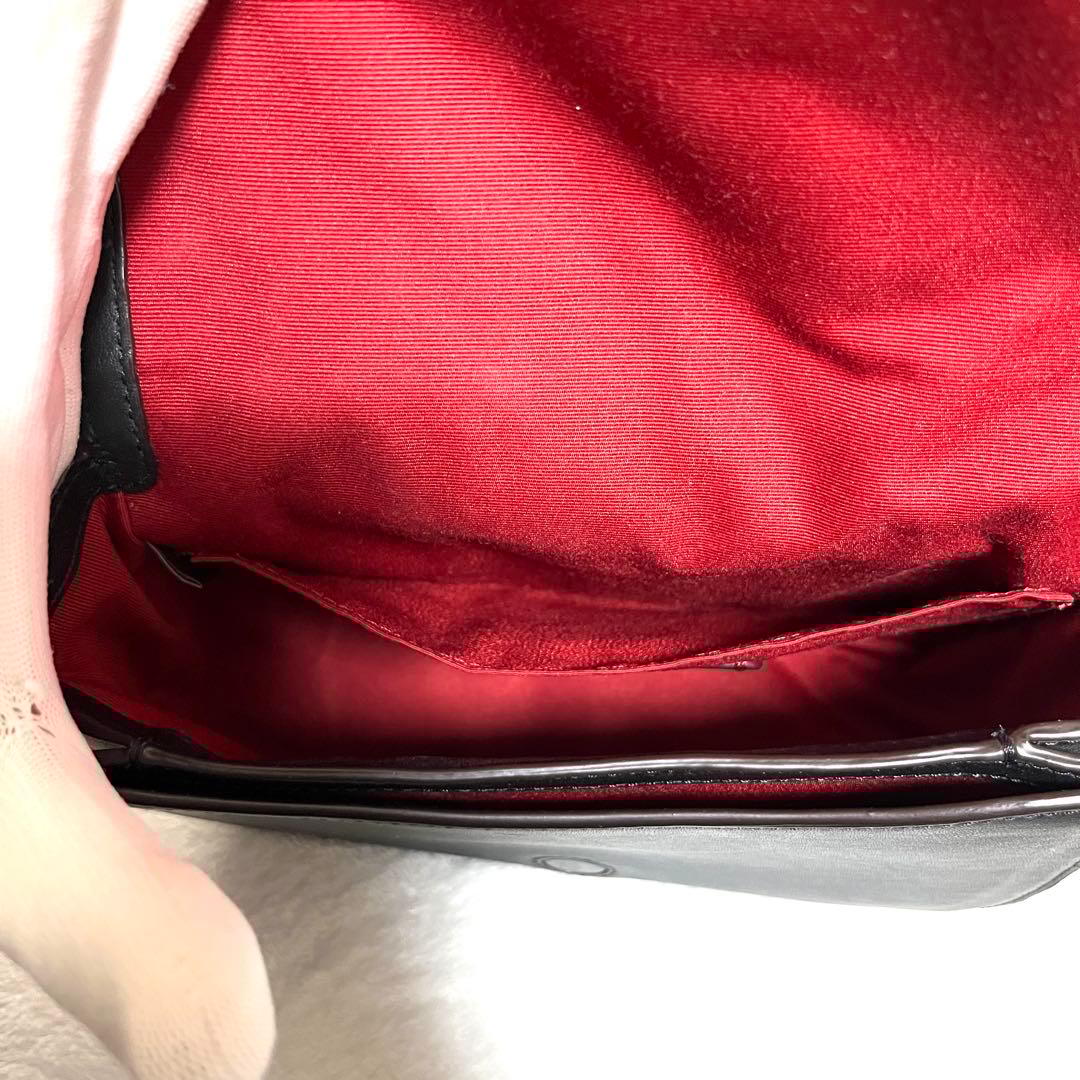 極美品 COACH ジェス ホースアンドキャリッジ ブラック クロスボディ