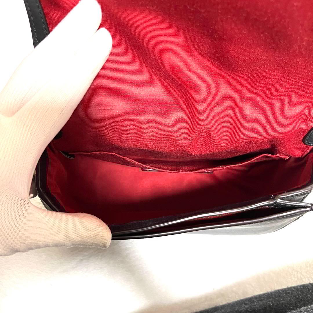 極美品 COACH ジェス ホースアンドキャリッジ ブラック クロスボディ