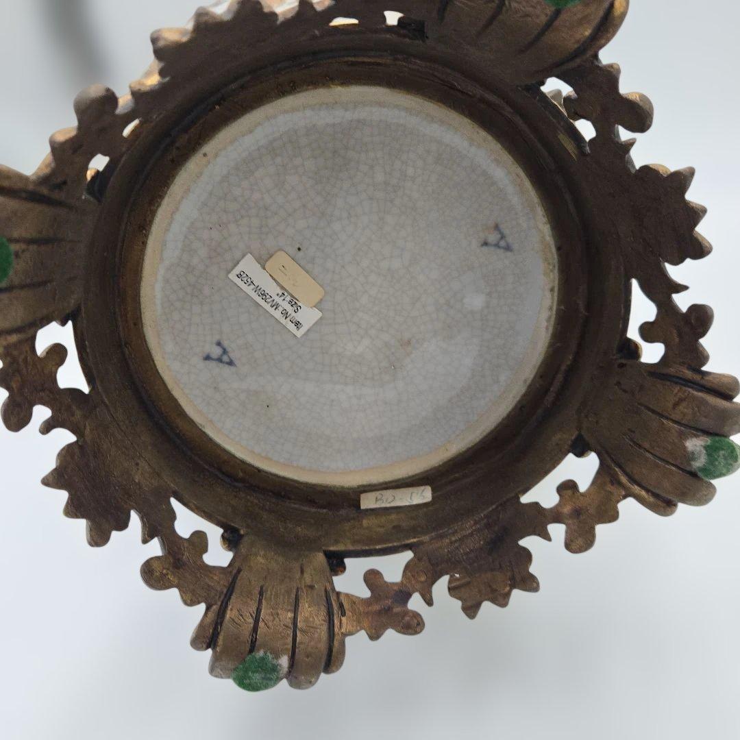 リモージュ イタリア風 花器 アンティーク