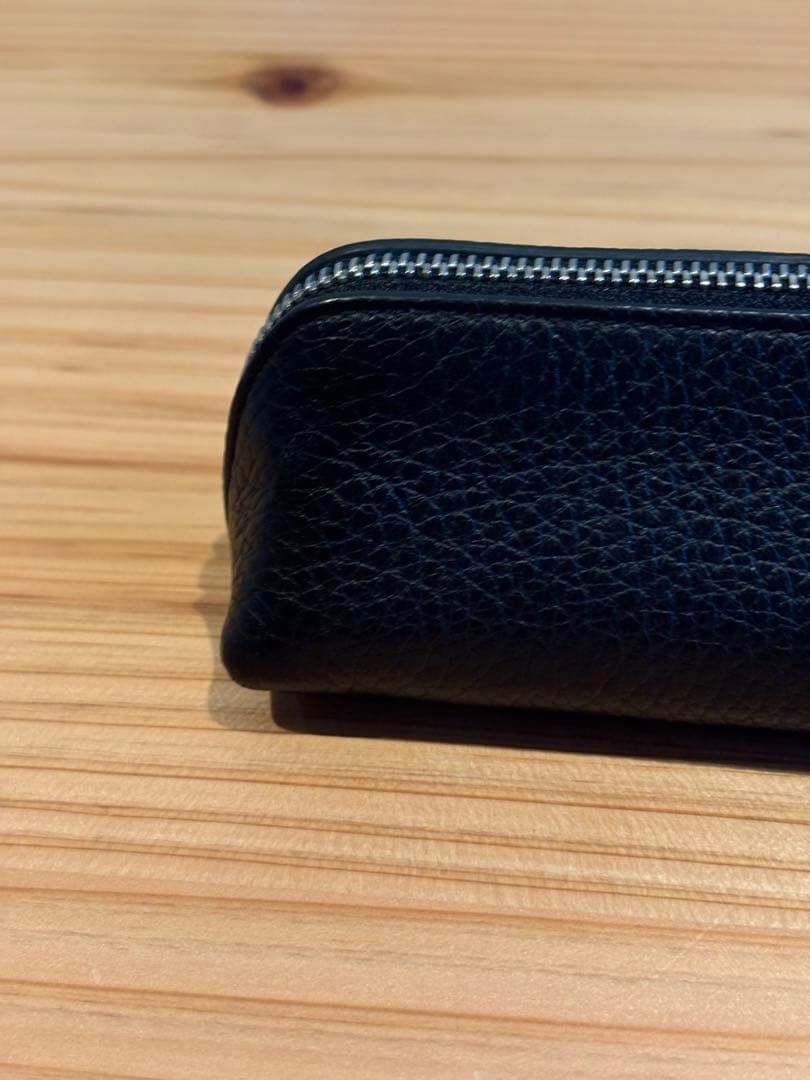 【美品】SMYTHSON/スマイソン/ペンケース/レザー/ブラック