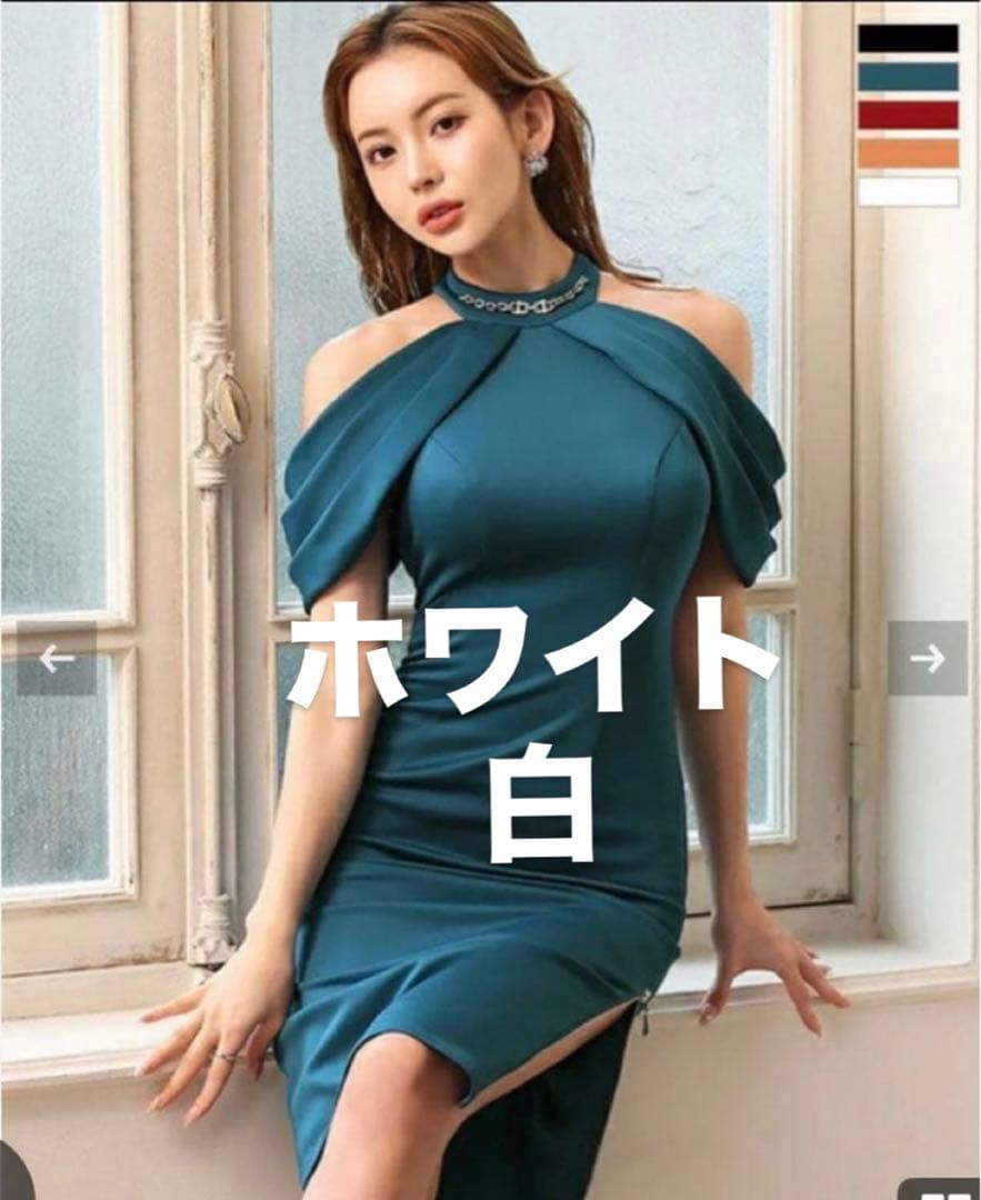 Veautt ホワイト ドレス S