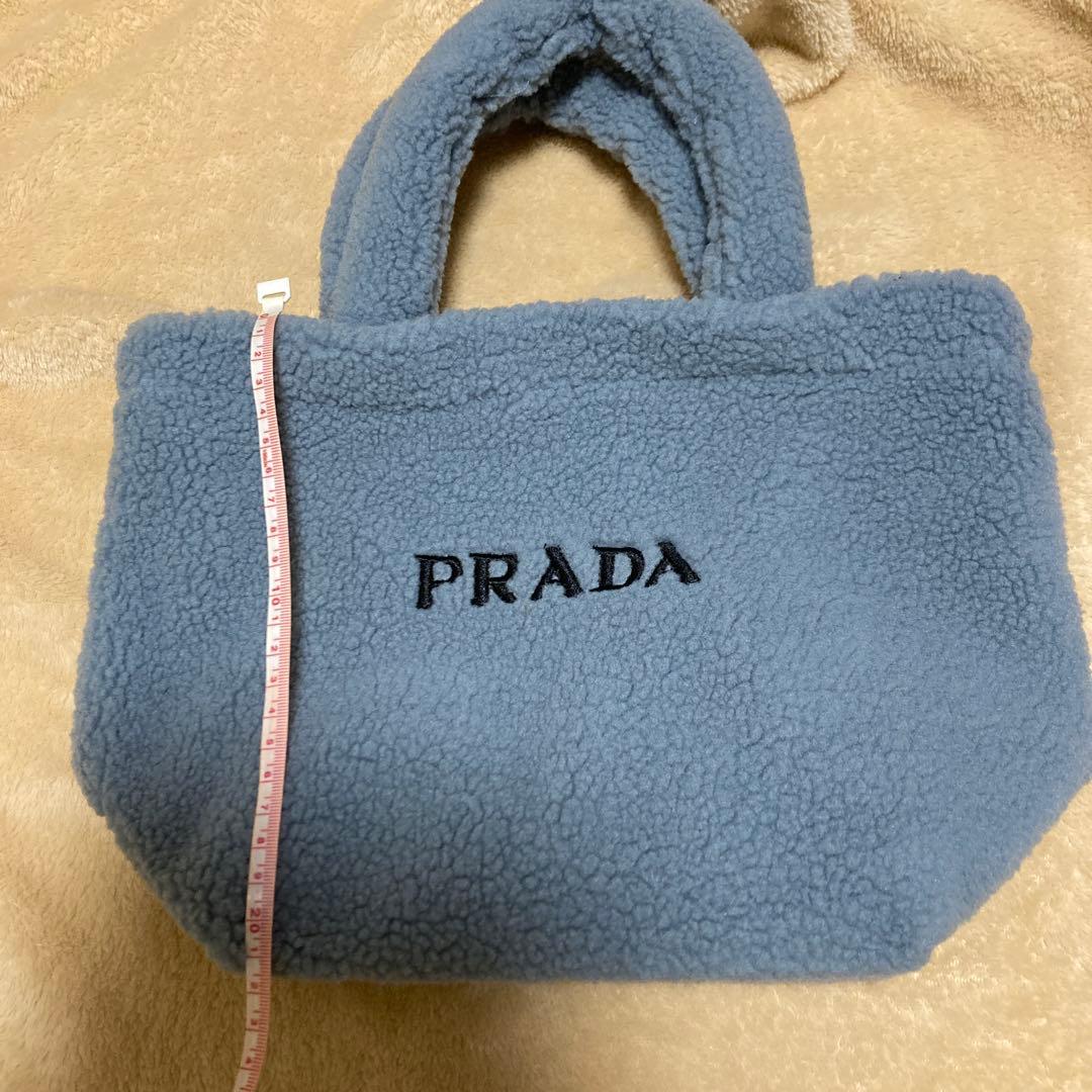 限定品ノベルティフリースハンドバッグ グレー