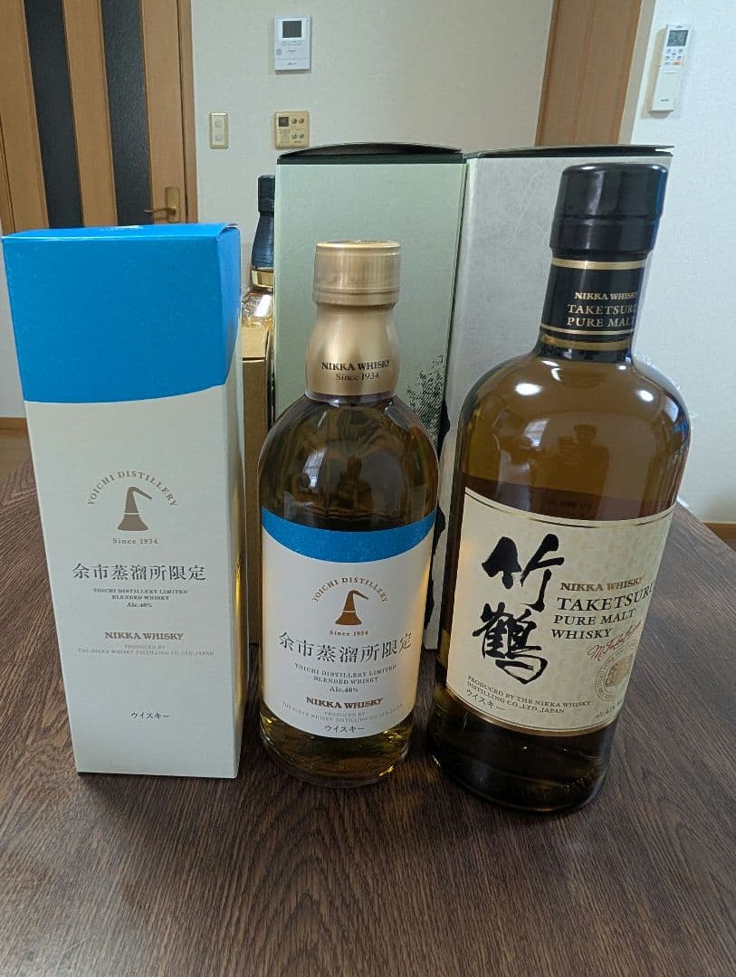 余市蒸溜所限定ブレンデッドウイスキー、竹鶴ピュアモルト