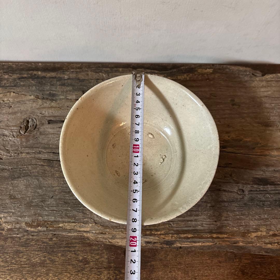 李朝　鉢　大茶碗　堅手　白磁　高麗　朝鮮古陶磁 民芸　古道具　骨董　アンティーク