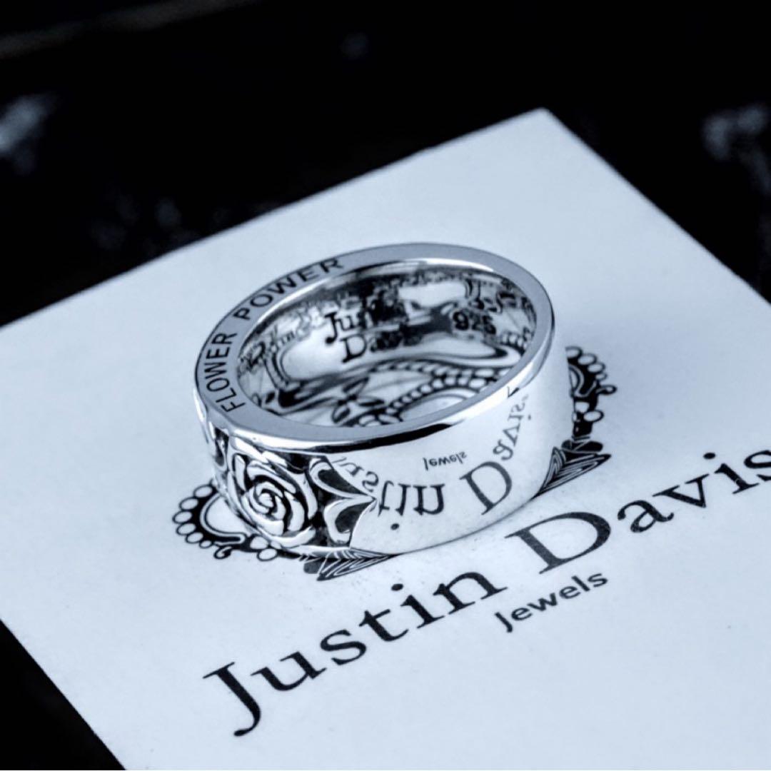 美品!ジャスティンデイビス SRJ302 フラワーパワーリング　廃盤