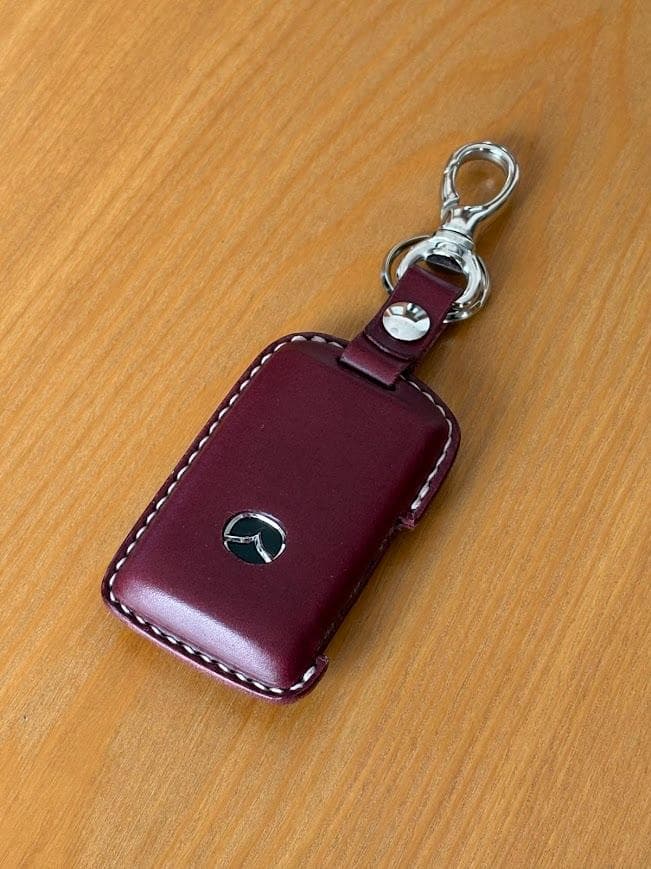 【レザモン】本革スマートキーケース マツダ車用 CX-8 CX-80 等
