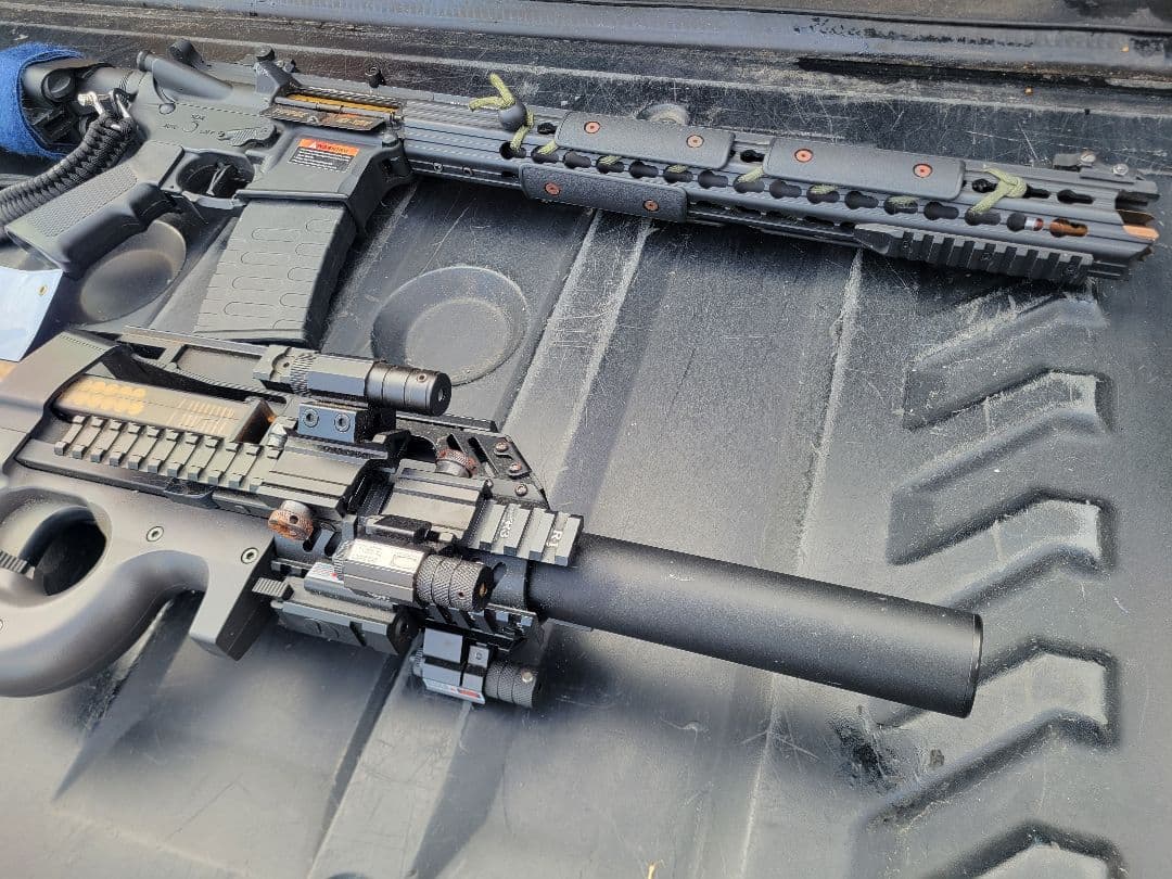 P90　M4 引退　電動ガン