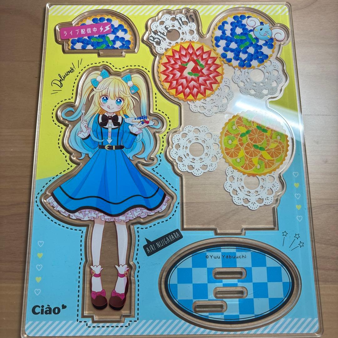 青のアイリス　アクリルスタンド