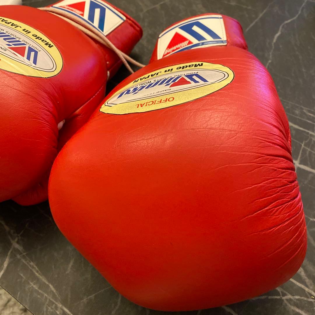 極美品 Winning ボクシンググローブ 10 oz 日本製