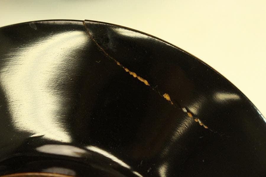 時代 蒔絵 漆器 図変 十客 懐石 吸物椀 煮物碗 美品(LC604)