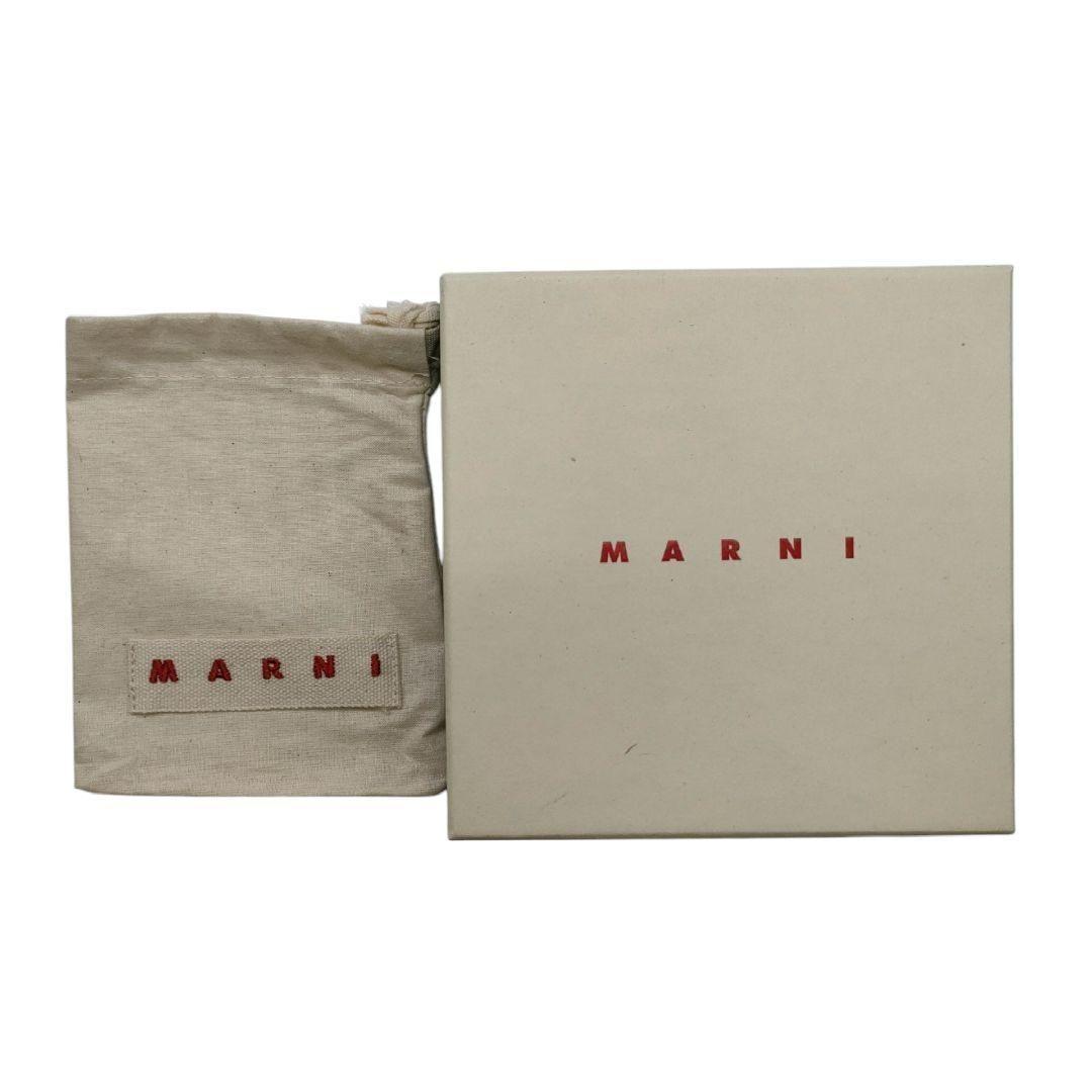 マルニ　折り財布　ベージュ　ピンク　オレンジ