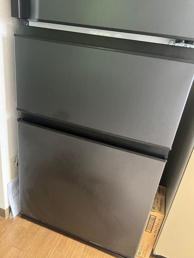 【超美品・2024年製】TOSHIBA冷凍冷蔵庫326Lブラック自動氷製造可能