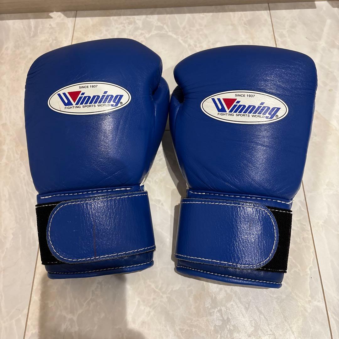 Winning ボクシンググローブ 8 oz 青
