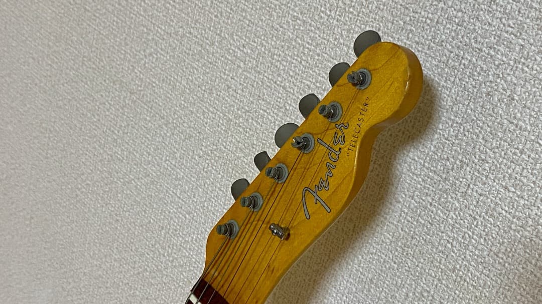 Fender Japan フェンダー テレキャスター 黒 PLEK パーツ新品