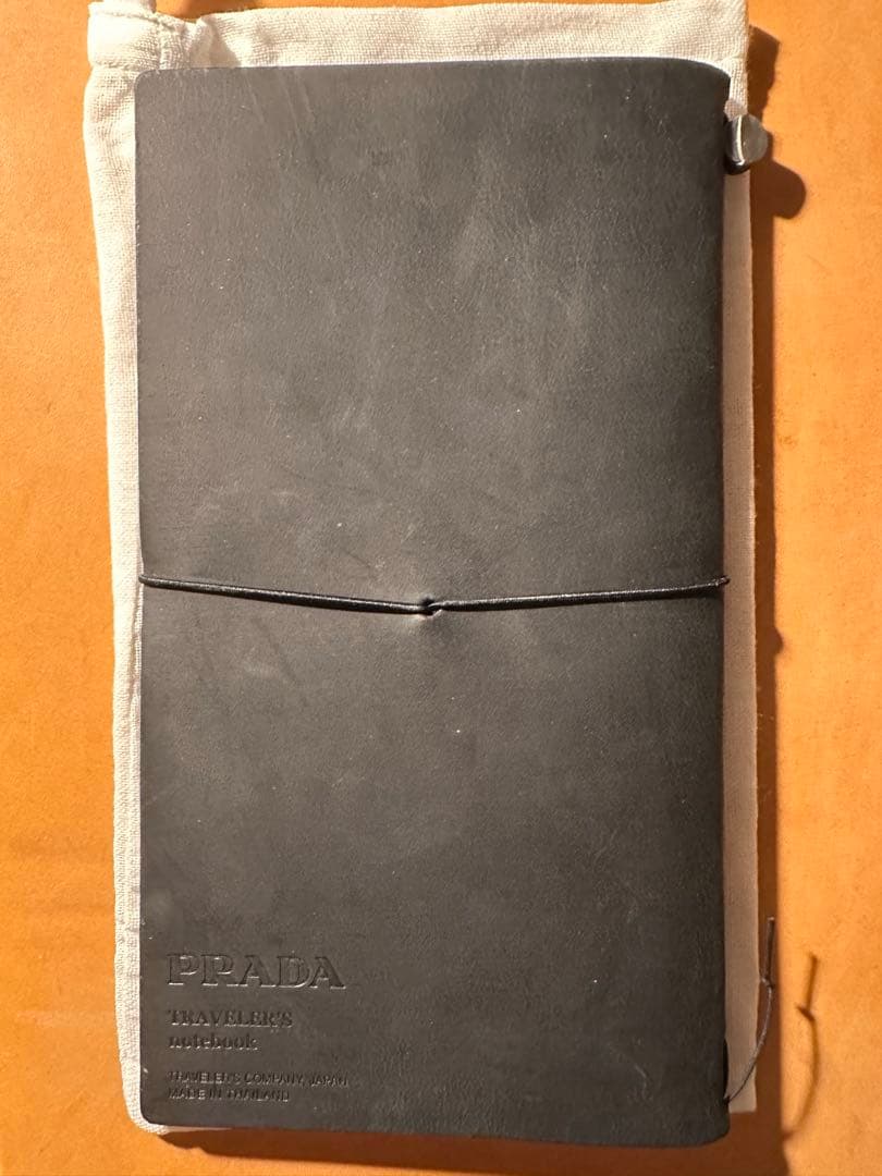 トラベラーズノート　プラダprada レギュラー
