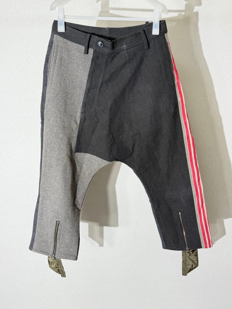 シェアスピリットオム 切り替えサルエルパンツ