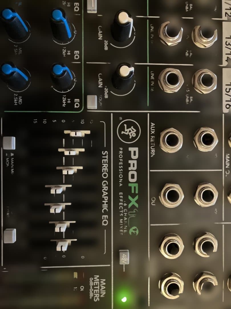 Mackie PROFX16V2 アナログミキサー