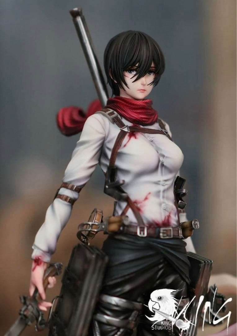 進撃の巨人 ミカサ・アッカーマン フィギュア ガレージキット