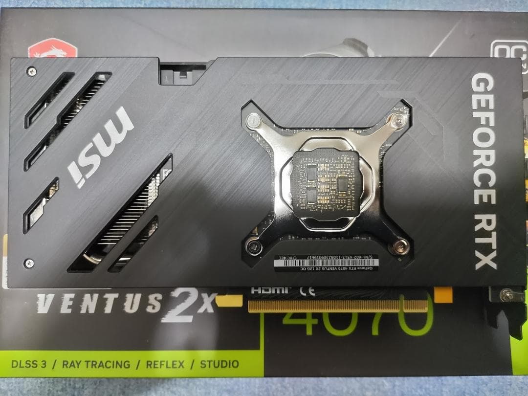 コ*イ様 MSI GeForce RTX 4070 VENTUS 2X 12G