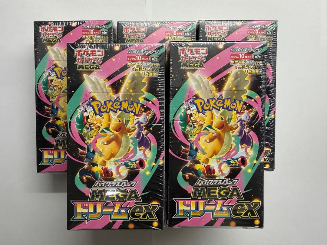 【シュリンク付き】MEGA ドリーム ex （dream）5BOX