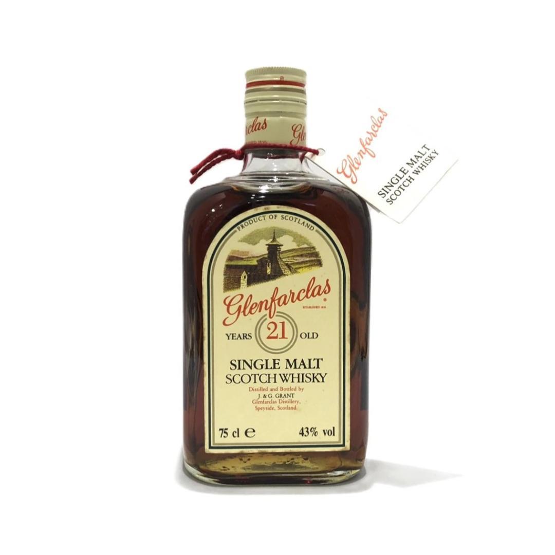 80年代流通 グレンファークラス 21年 750ml 43％ （1421）