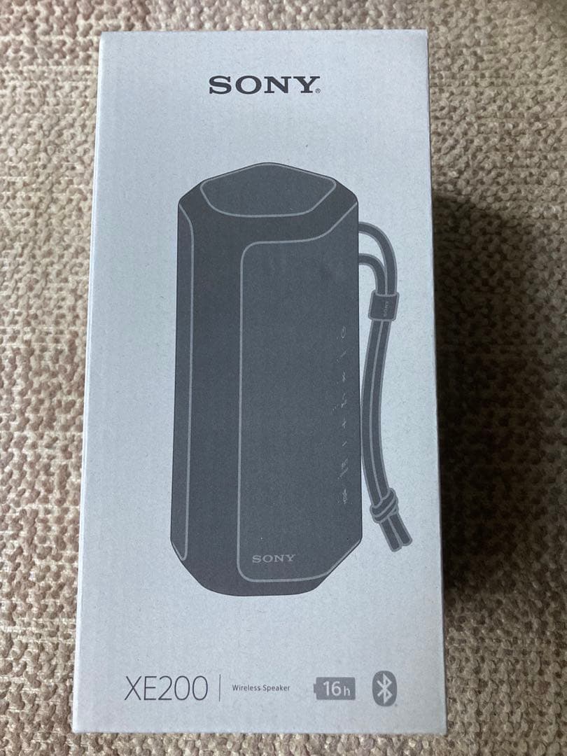 SONY SRS-XE200 ワイヤレススピーカー　ブラック