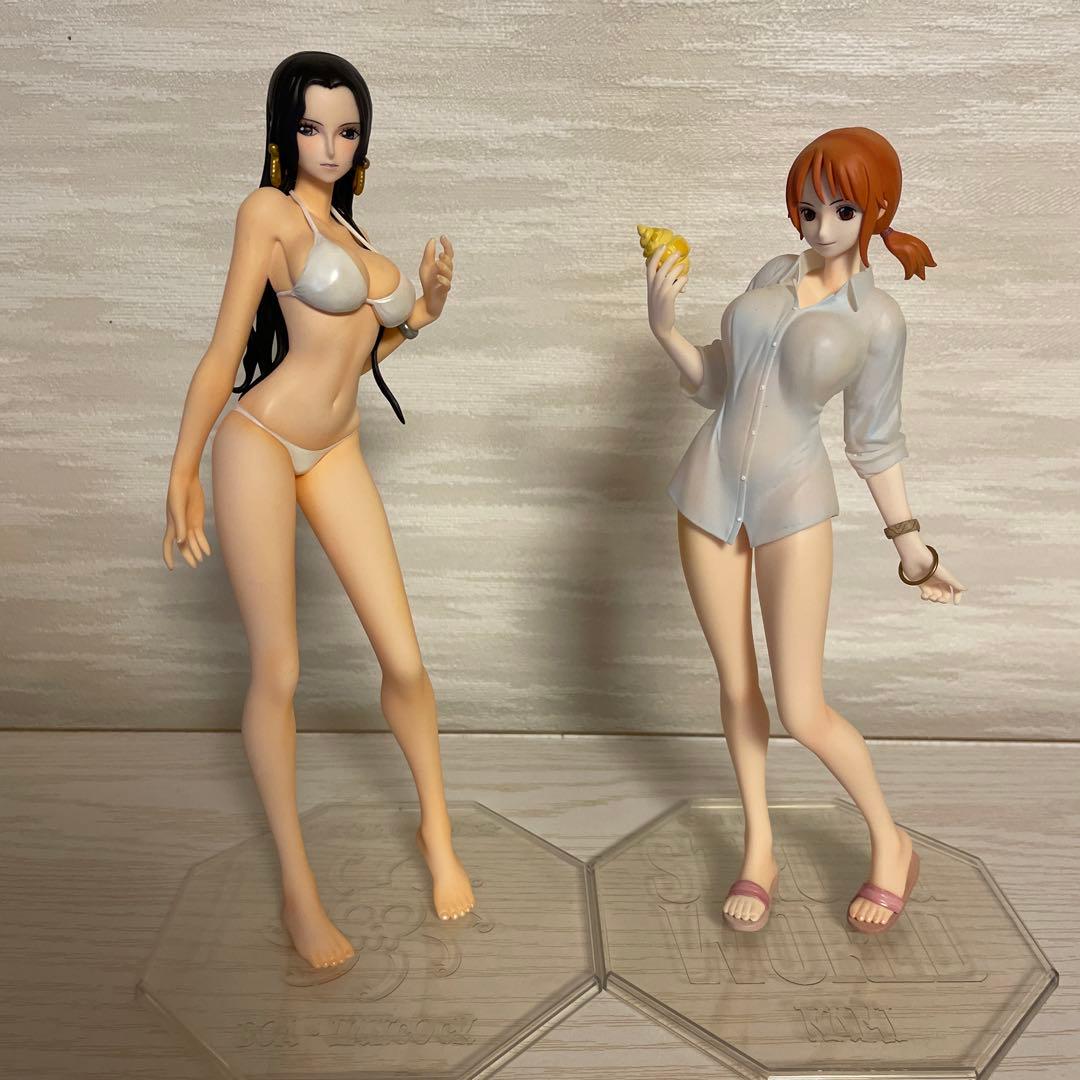 ワンピース pop ボア・ハンコック ナミ フィギュア2体セット