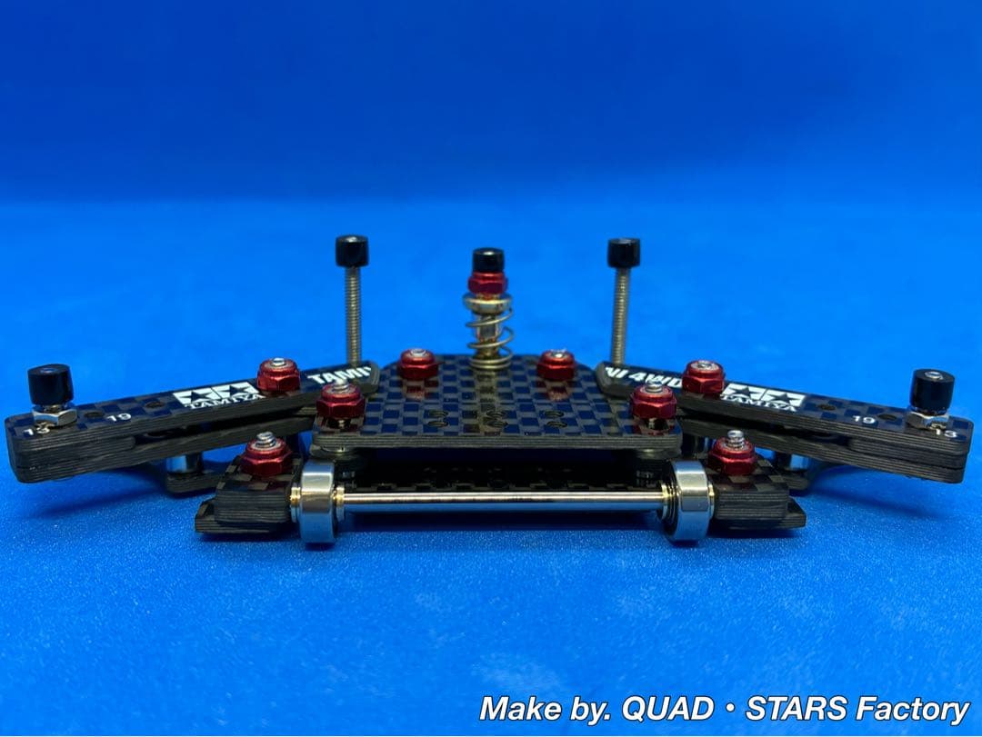 【ミニ四駆・MA用】2軸ATスラピボ＋1軸リヤアンカー＋前後スキッドローラー