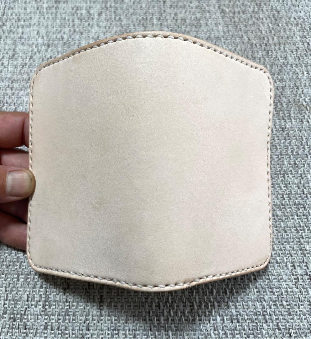 ヌメ革ハード極厚バイカーズウォーレットBOX