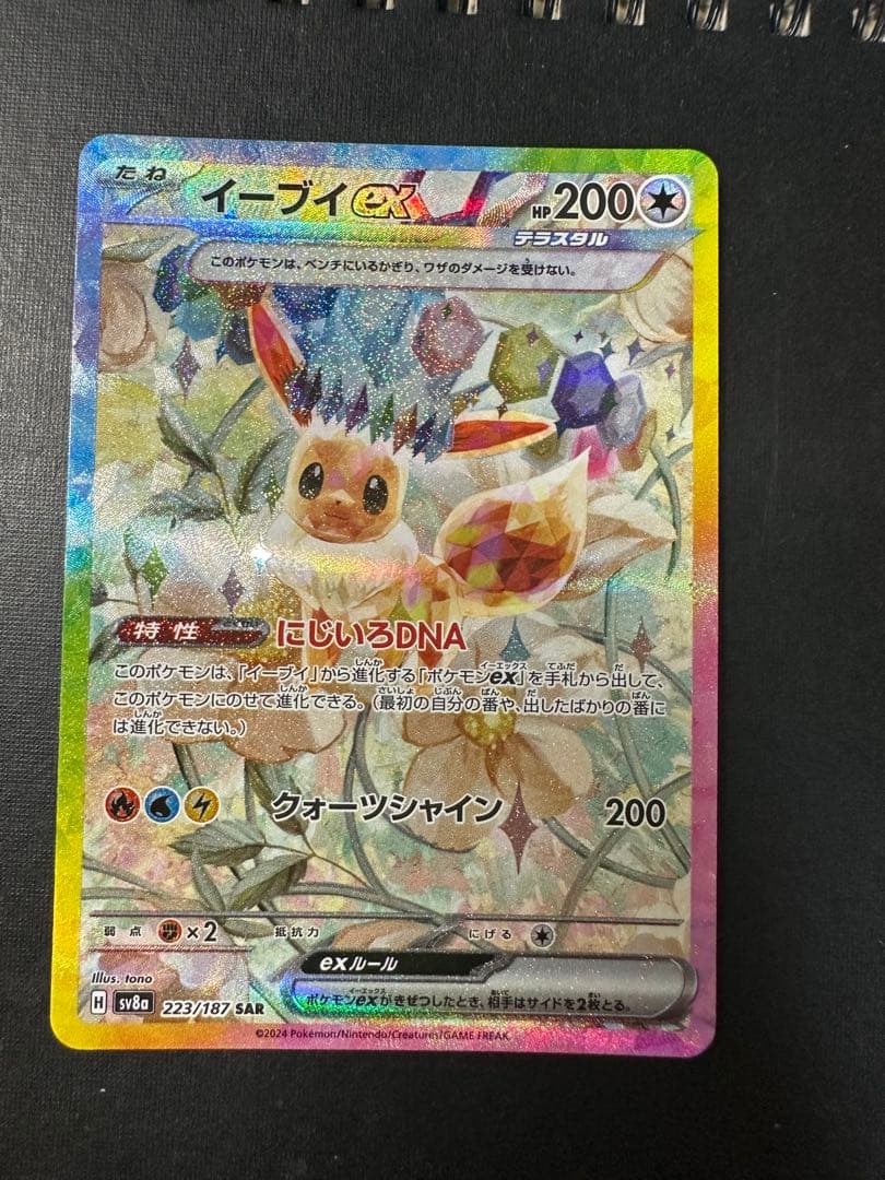 テラスタルフェスex ブイズ SAR 7枚 まとめ売りセット