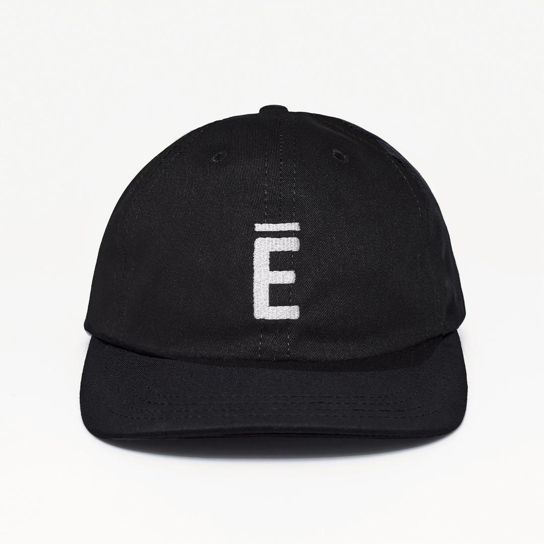 新品 ENNOY COTTON Ē CAP BLACK キャップ エンノイ