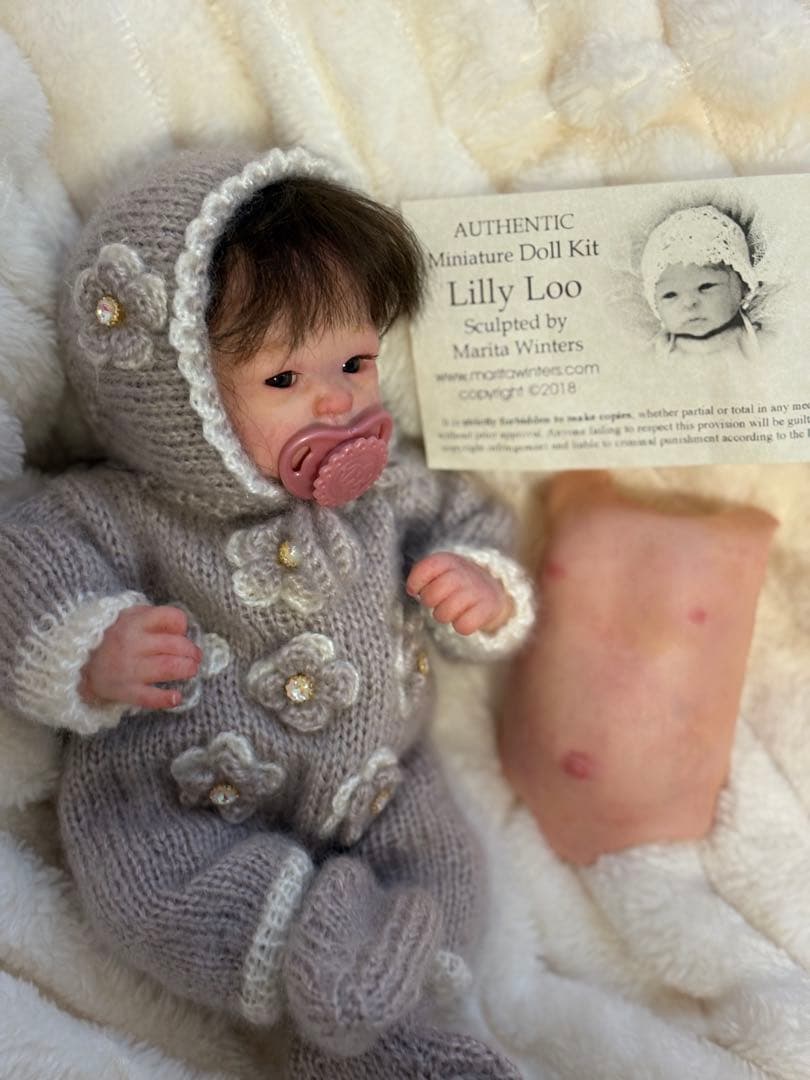 リボーンドール、リリー・ルー❤︎ 証明書付き、正規キット