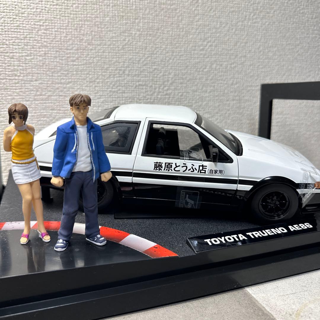 希少 Jada Toys 頭文字D TOYOTA TRUENO AE86 藤原