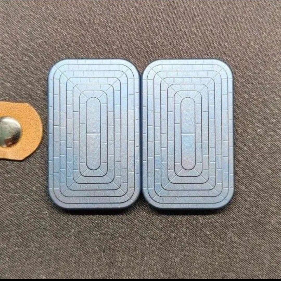 「正規品」ZD EDC Z2　サンドブラスト　音叉スライダー　フィジェットトイ