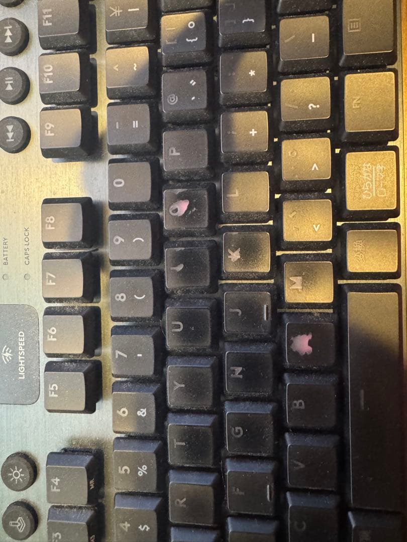 【印字剥げあり】Logicool G913 TKLゲーミングキーボードリニア