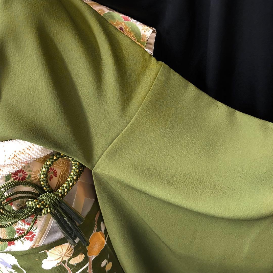 振袖フルセット■千總■落款入り■最高峰京友禅■名門河合美術織物■振袖一式