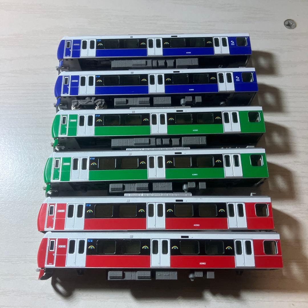 グリーンマックス　a3000形6両セット　ジャンク品