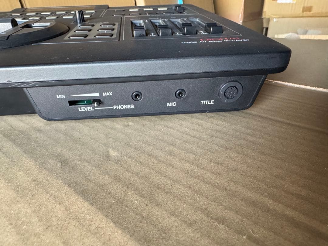 Panasonic デジタルAVミキサー WJ-AVE7 動作品