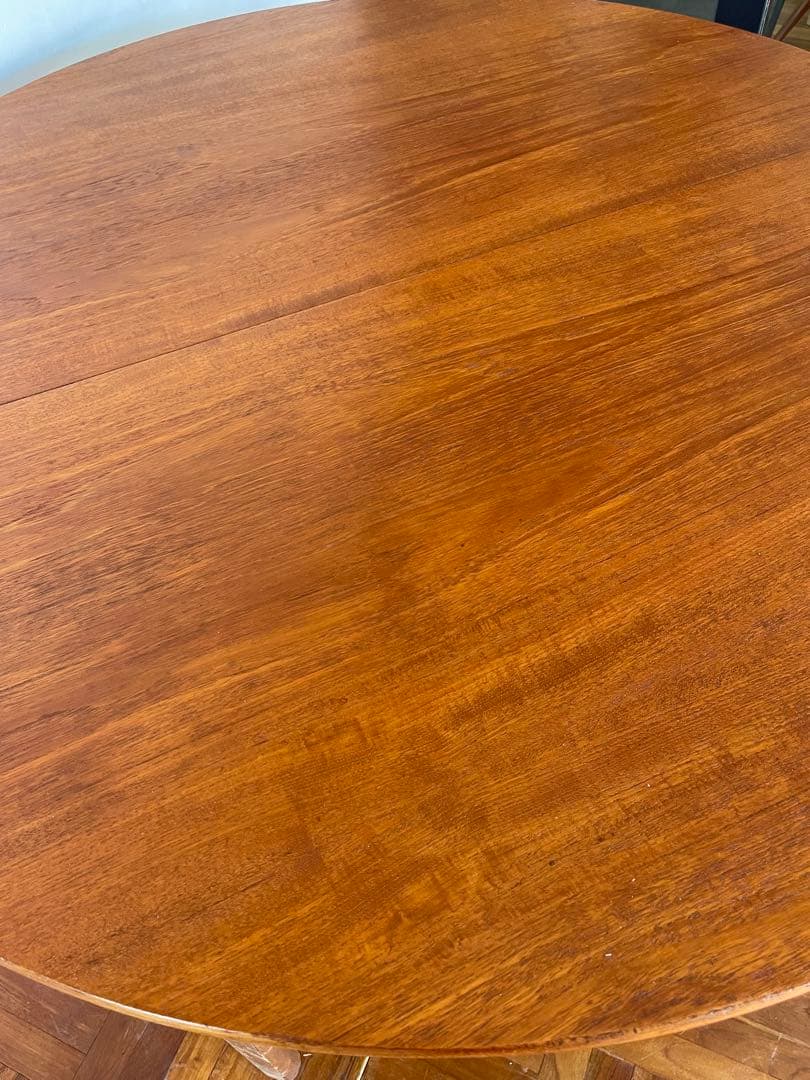 イギリス ヴィンテージ Nathan ラウンド エクステンション テーブル