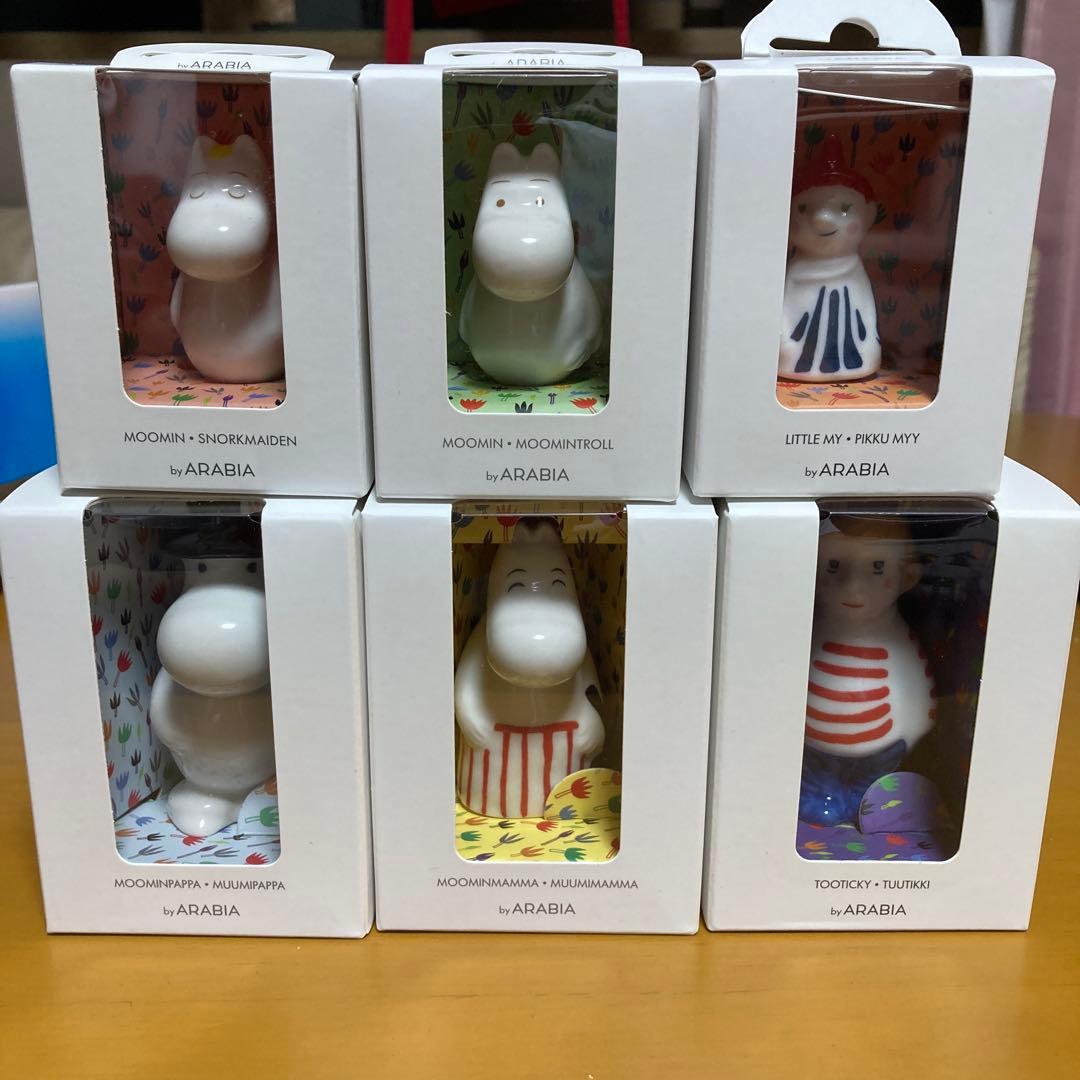 moomin　ムーミン　アラビア　フィギュア　6体セット