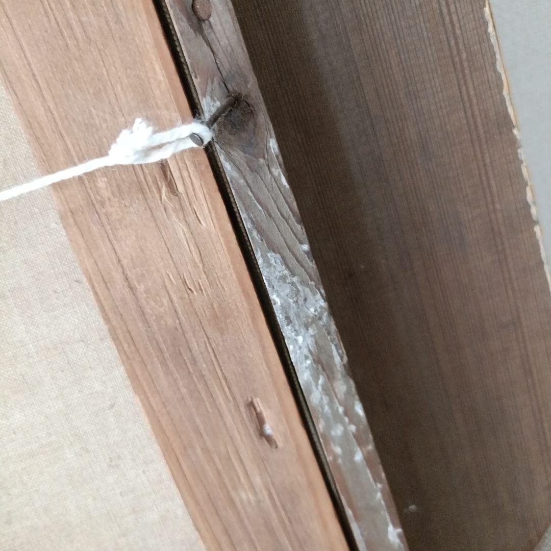 古　カラフル　薔薇　花の絵　アート　油絵?　絵画　アンティーク　作者不明