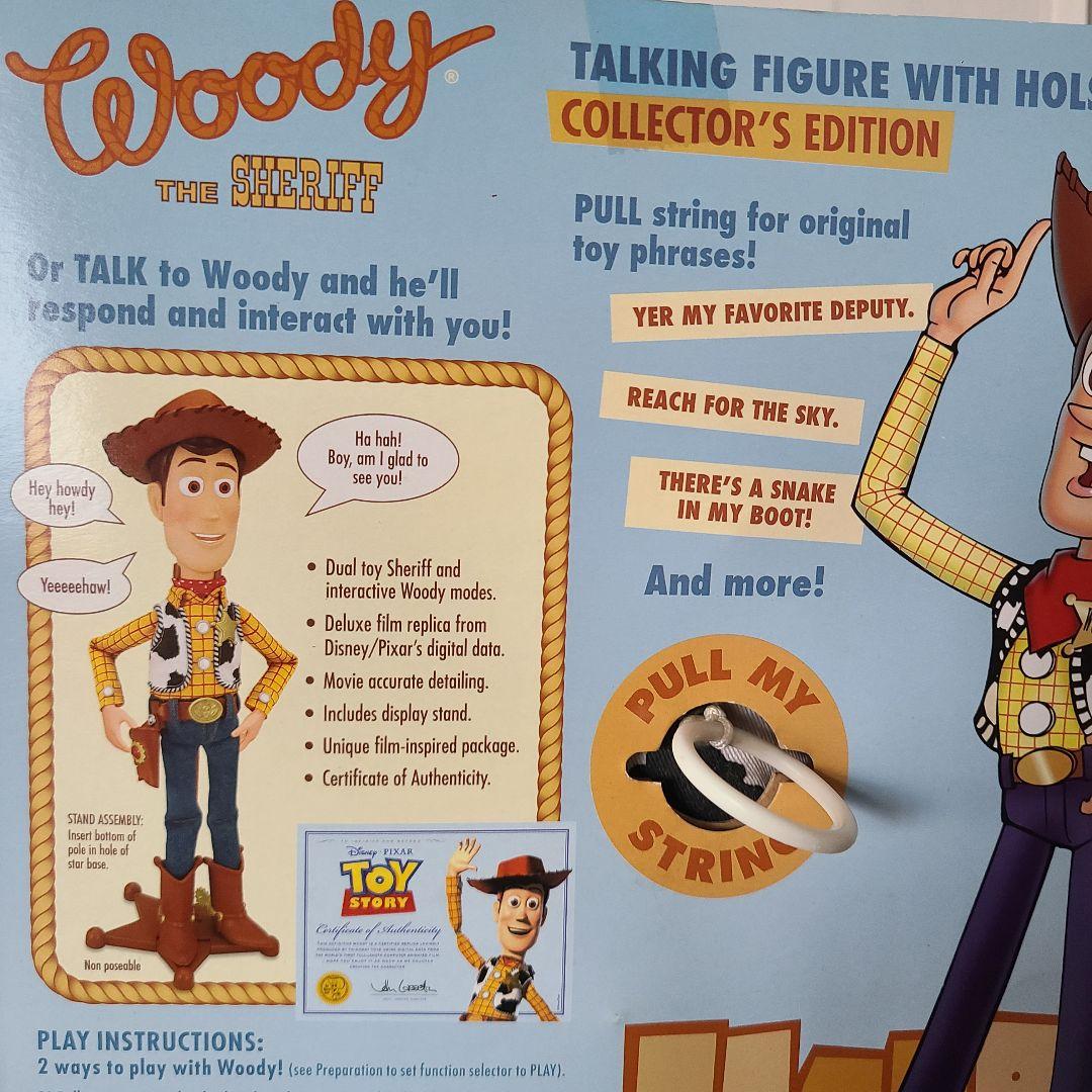 トイストーリー ウッディー 等身大トーキングフィギュア ディズニー 英語版 限定