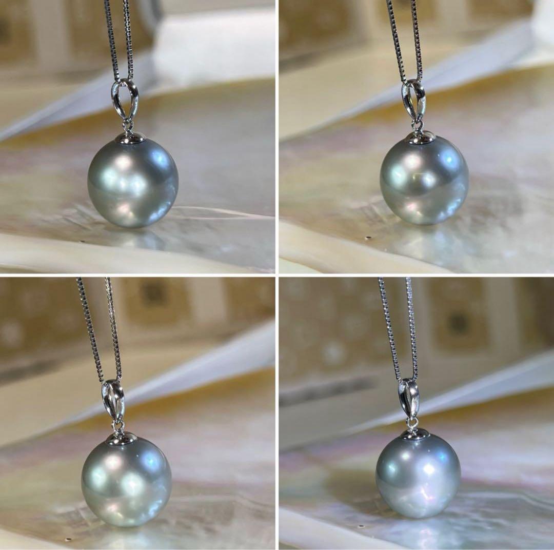 icachan様用！！【至高の特大☆】南洋白蝶真珠　pt850 パール　トップ