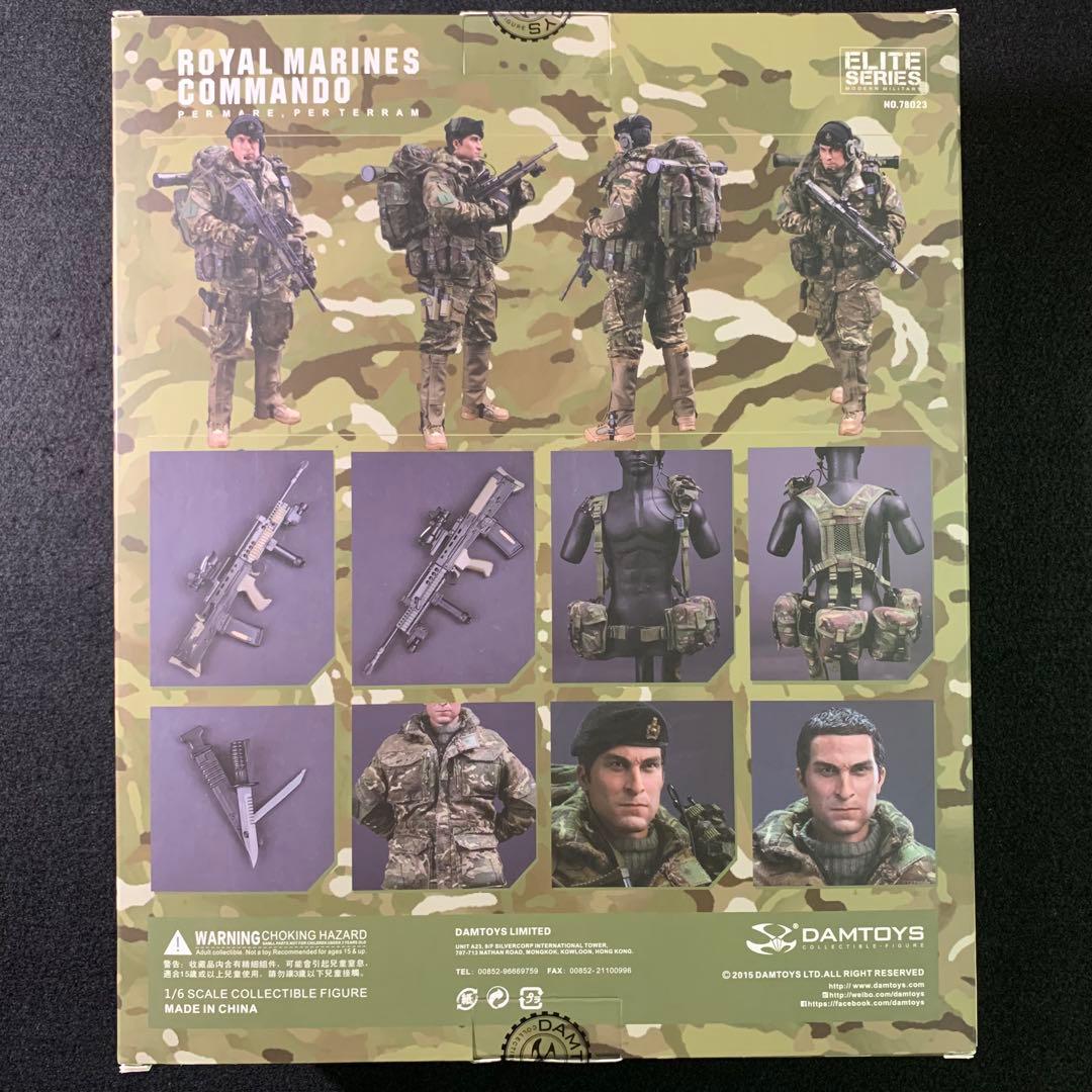 DAMTOYS 1/6 イギリス王室海兵隊　ロイヤル マリーン コマンド