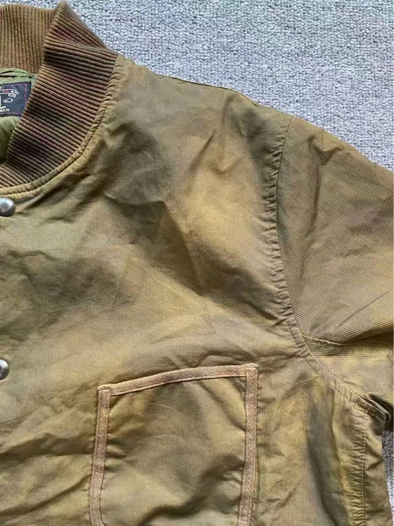 RRL ボンバージャケット Lサイズ オリーブ