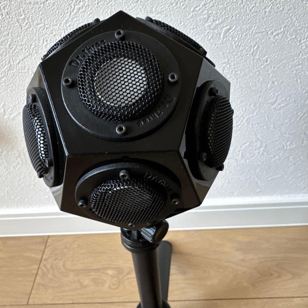 ◇12面体◇dr.three◇ブラックスピーカー 2個セット◇